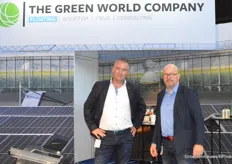 Jeroen Hartman and Ruurd van Slageren of The Green World Company look beyond floating solar panels. They want to help growers get the most out of the power they generate. This means that, in the event of negative electricity prices, they will not return the power to the grid, but use it, for example, for local hydrogen production.